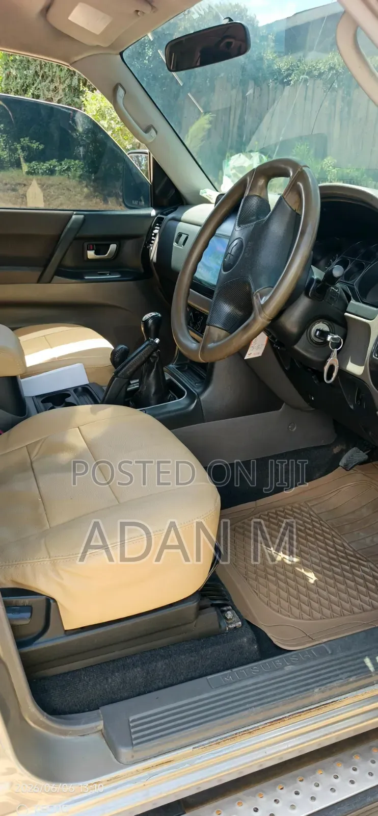 Mitsubishi Pajero 2008 Beige
