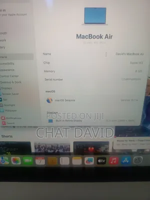 Laptop Apple MacBook Air 8GB Apple M3 SSD 256GB