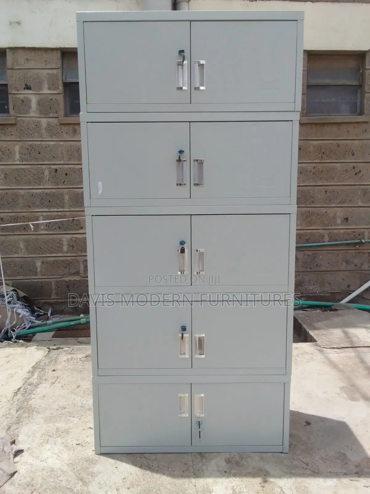 Multi-Compatment Metal Storage Locker