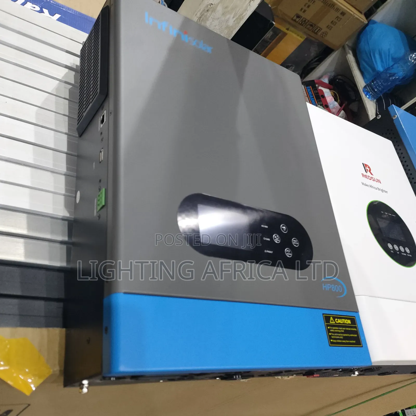2kva Inverter - 300ah Lithium Battery - (2)550w Solar Home Full Kit