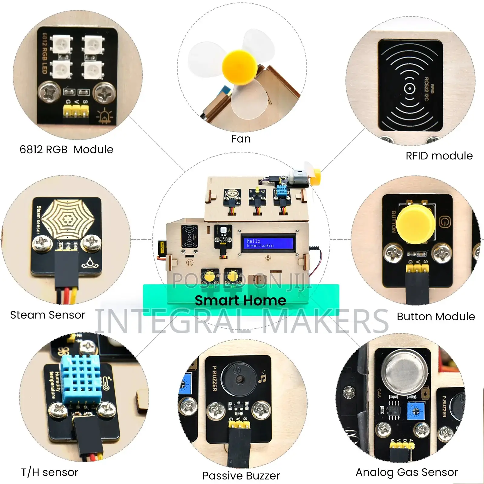 Iot Smart Home Kit Esp32 Starter Kit For Stem Education