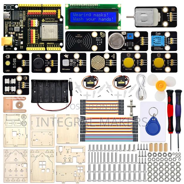 Iot Smart Home Kit Esp32 Starter Kit For Stem Education - thumbnail 3