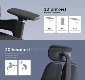 Dual Back Office Ergonomic Seat.