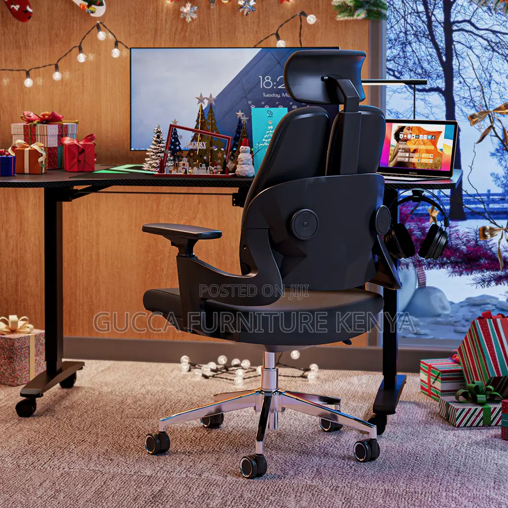 Dual Back Office Ergonomic Seat.