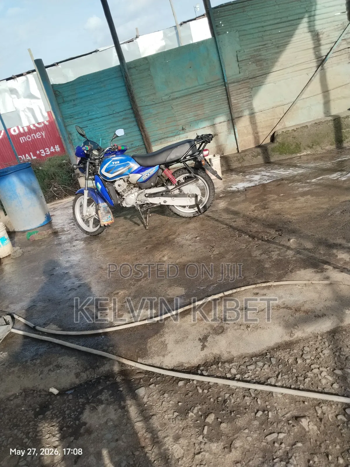 TVS HLX Plus ES 2021 Blue