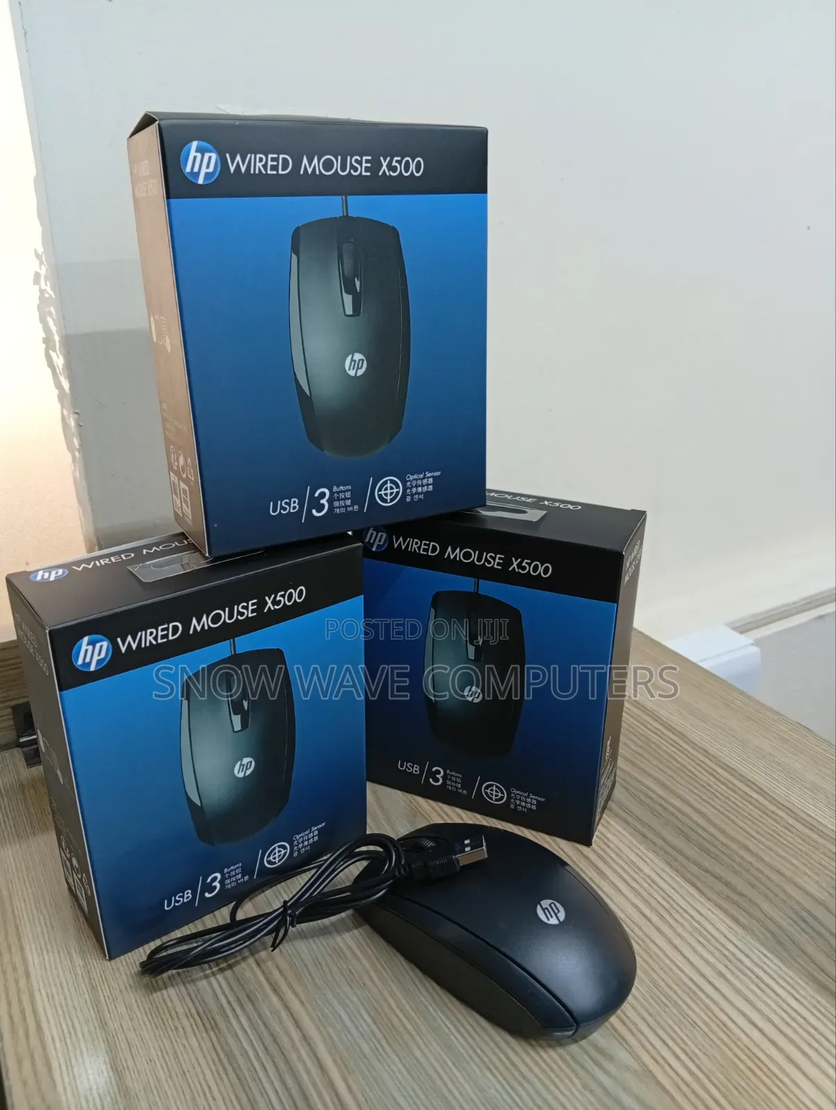 Hp X500 Wired Mouse