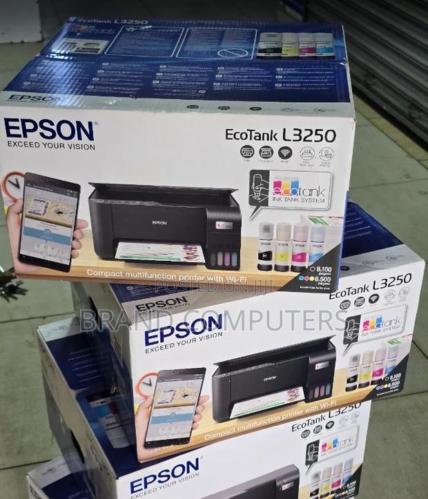 Epson Wireless L3250 Brand New,With Set of Epson Inks Available