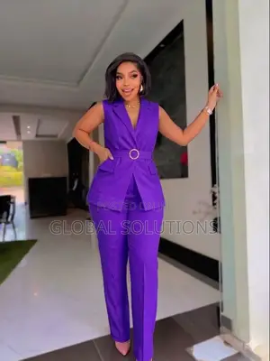Kafiloe Sleeveless Vest and Pants Suit Set