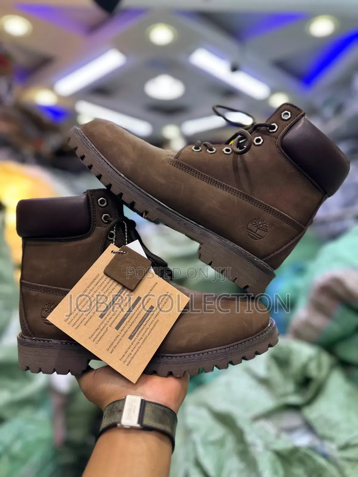 Dark Brown Timberland
Pure Leather Boots