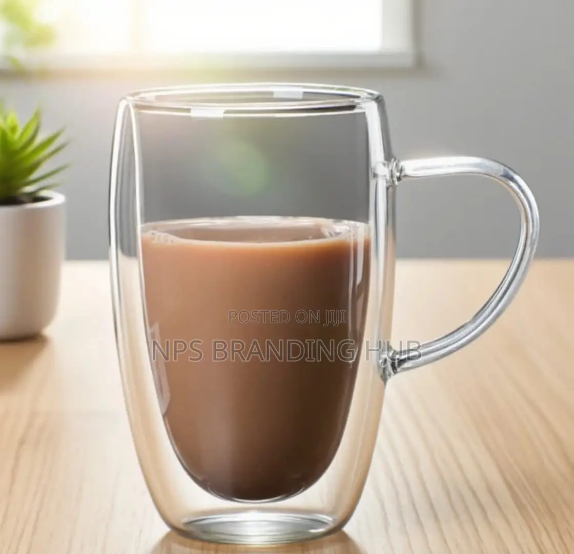 Borocillicate Coffee Double Sided Mug 450 Ml Stda