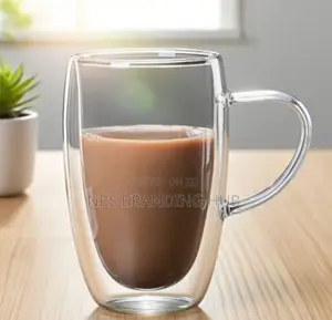 Borocillicate Coffee Double Sided Mug 450 Ml Stda