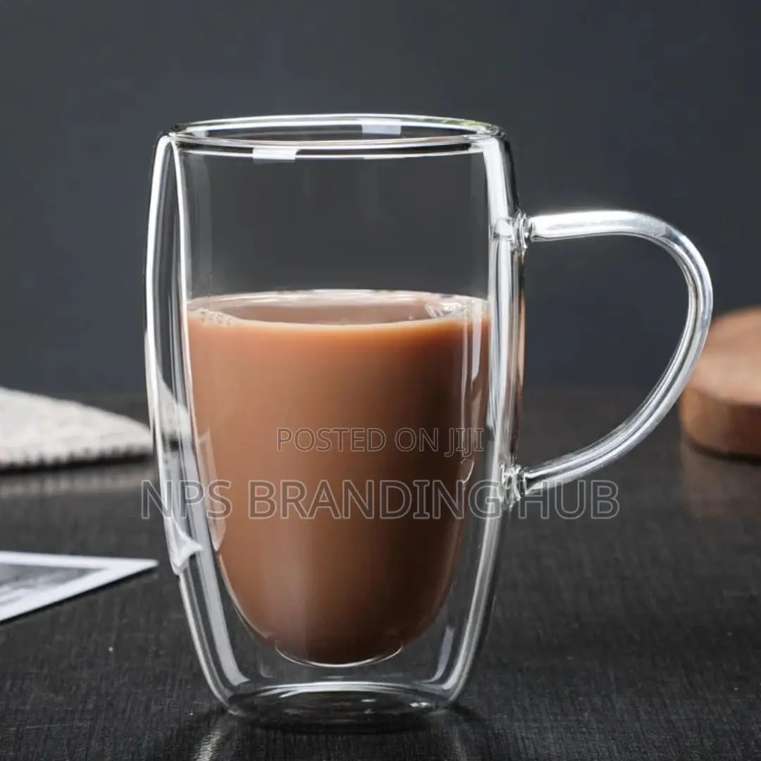 Borocillicate Coffee Double Sided Mug 450 Ml Stda