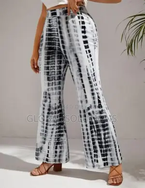Fashion Nova Boho Dreams Zebra Flare Pants