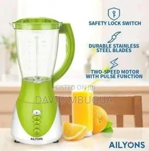 Alyons Fy-1731 Blender 2 in 1 With Grinder Machine1.5l