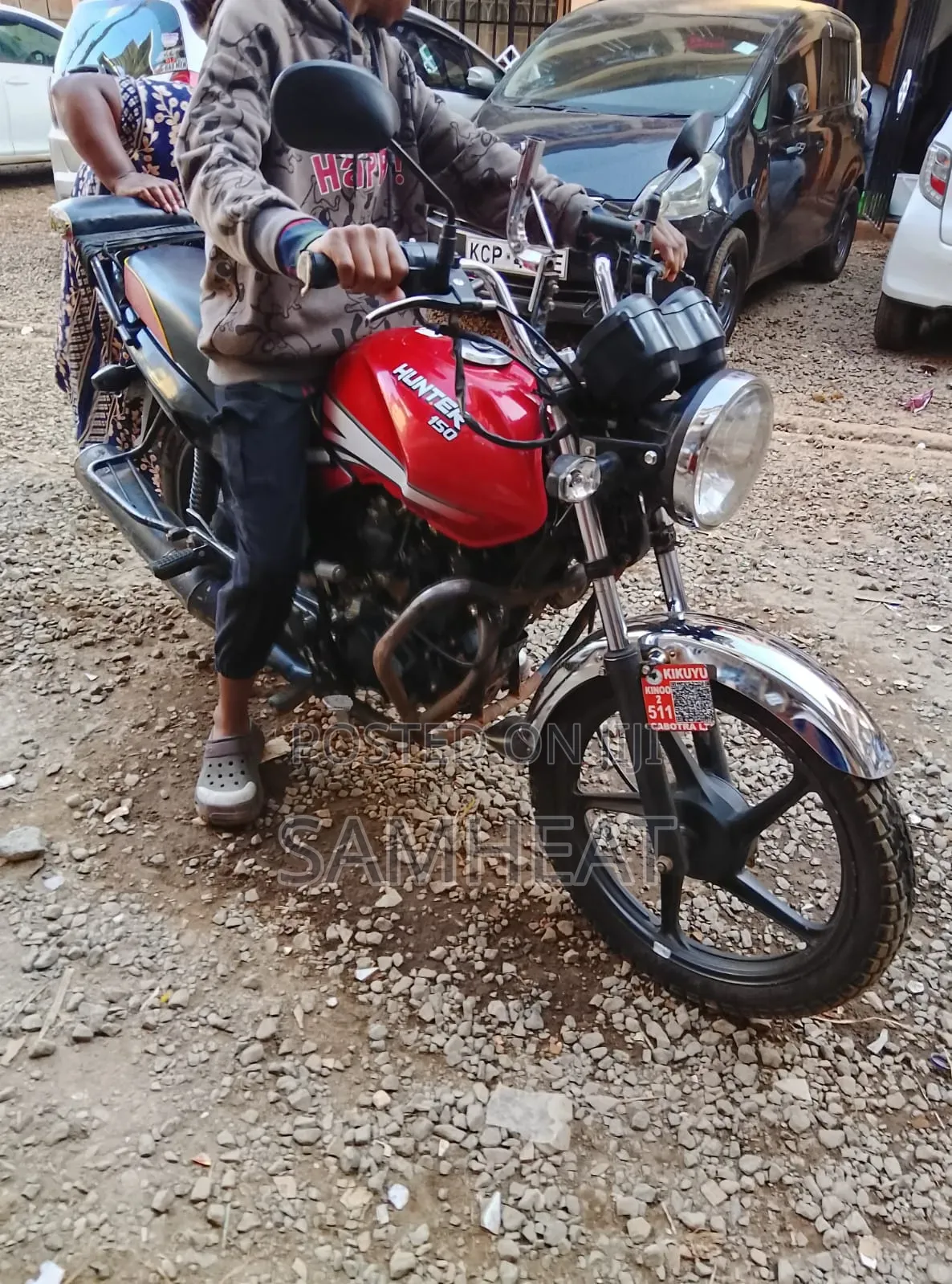 Hero Hunter 150 2021 Red