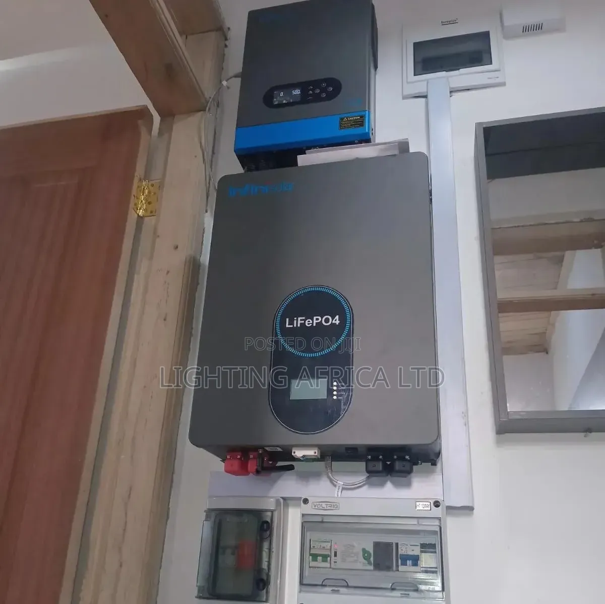 6kva - 48v Hybrid Inverter - 10kwh - 48v Lithium Ion Battery Combo