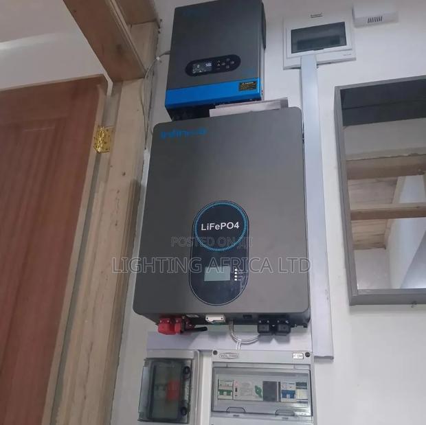 6kva - 48v Hybrid Inverter - 10kwh - 48v Lithium Ion Battery Combo