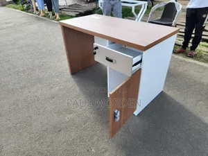 White Computer Table 120cm
