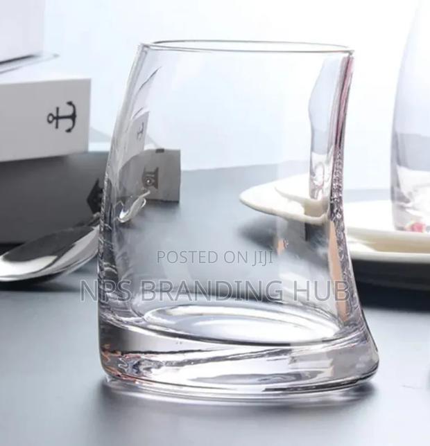 6 Pcs Penguin Curved Glass 350 Ml