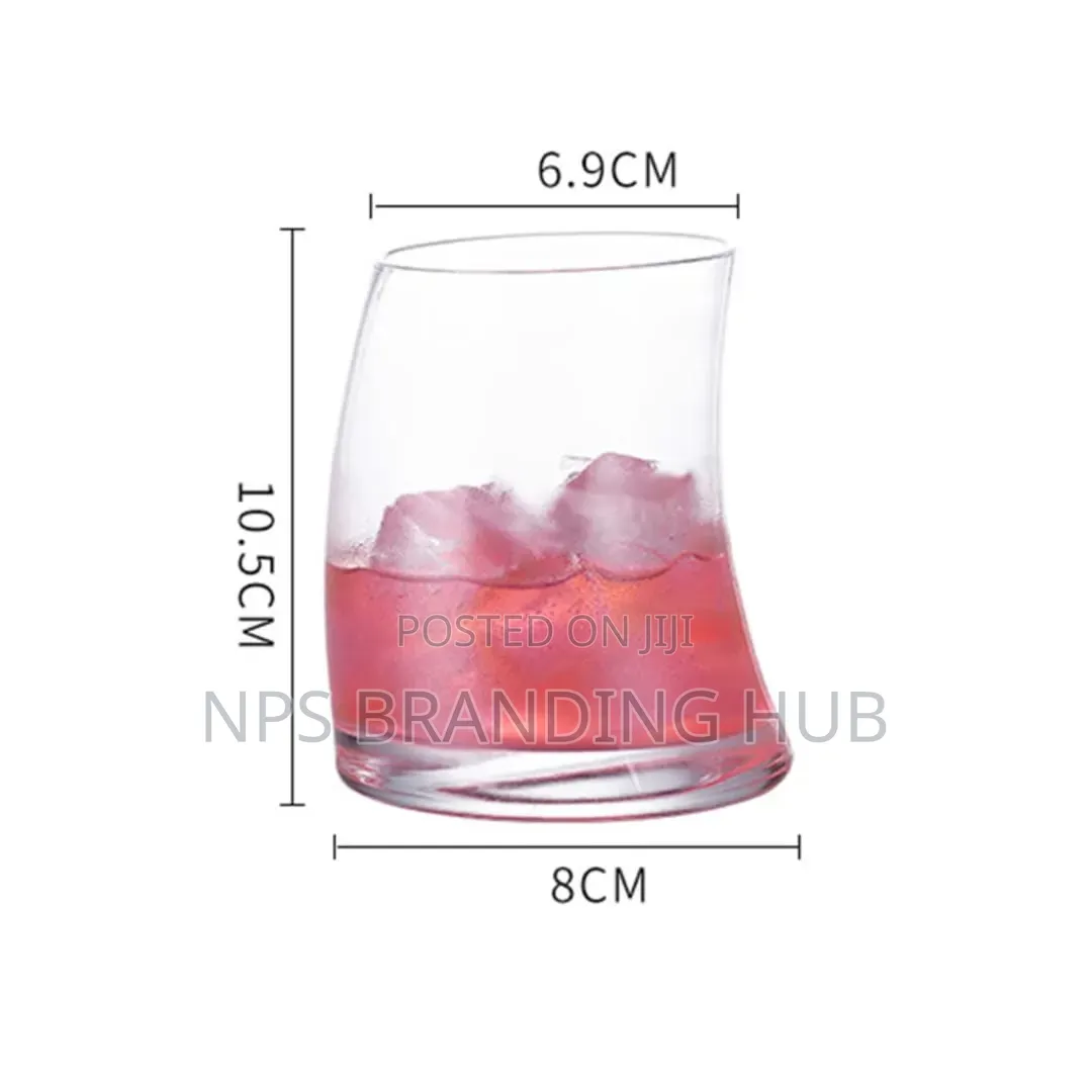 6 Pcs Penguin Curved Glass 350 Ml