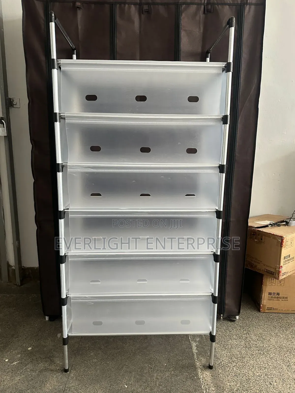 7 Layer Dustproof Shoe Rack