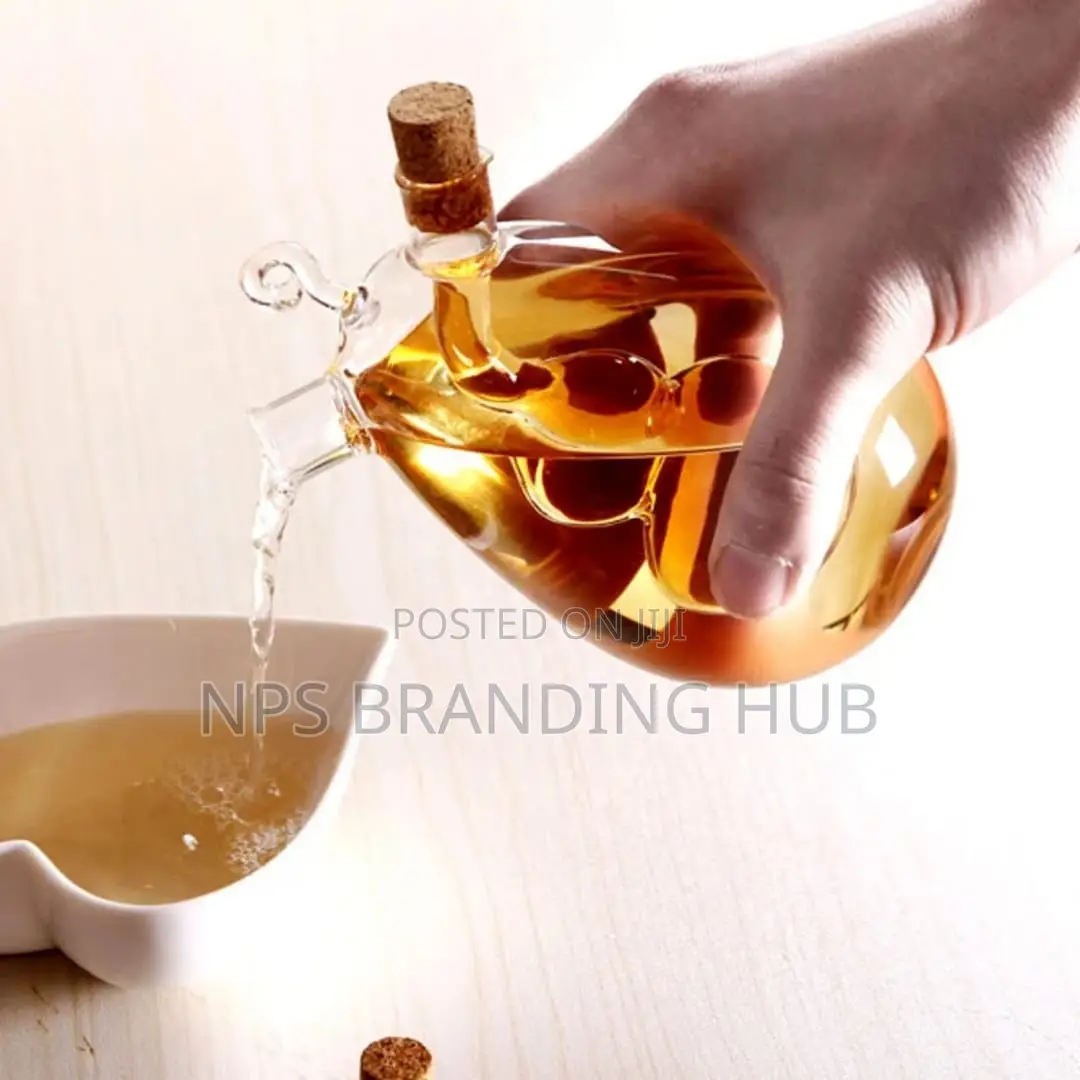 2 In1 Double Mouth Oil and Vinegar Dispenser 350 Ml Stda