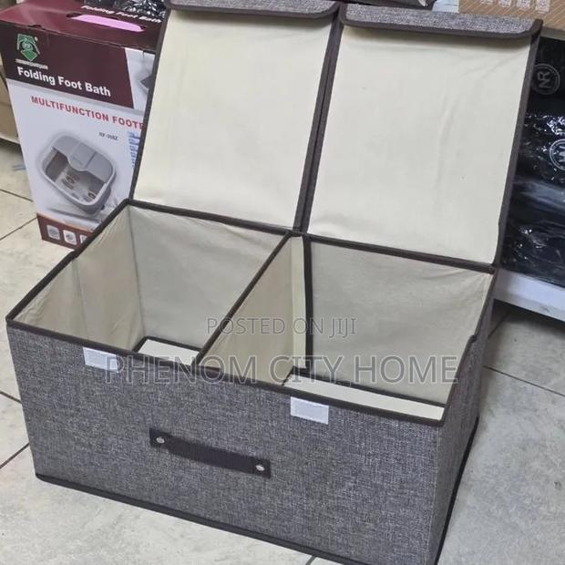 2 Portion Foldable Storage Box - main view