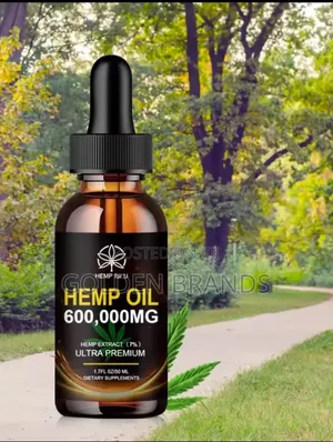 Premium Hemp Oil 600,000mg-Ultra Strength (2 Pcs) Today's Offer