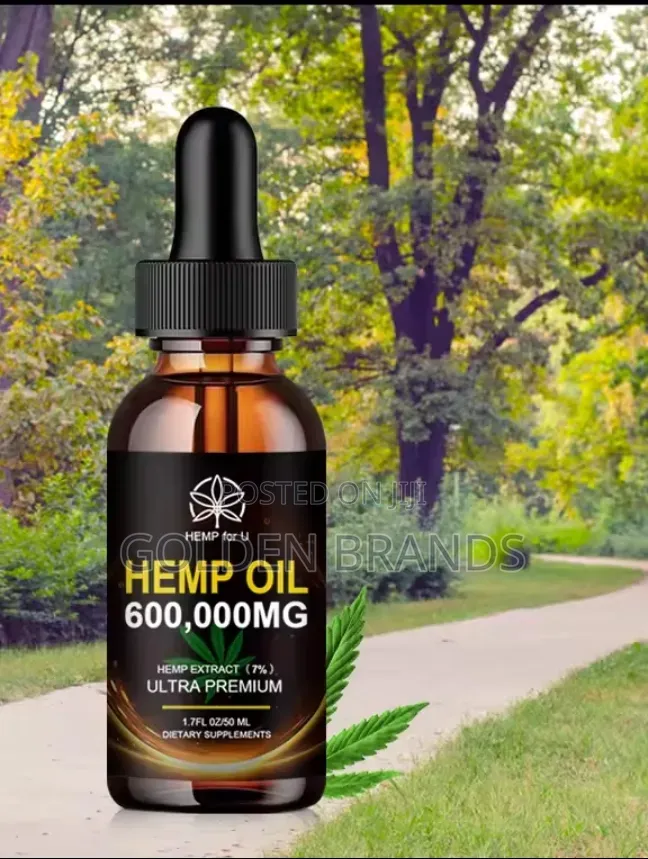 Premium Hemp Oil 600,000mg-Ultra Strength (2 Pcs) Today's Offer