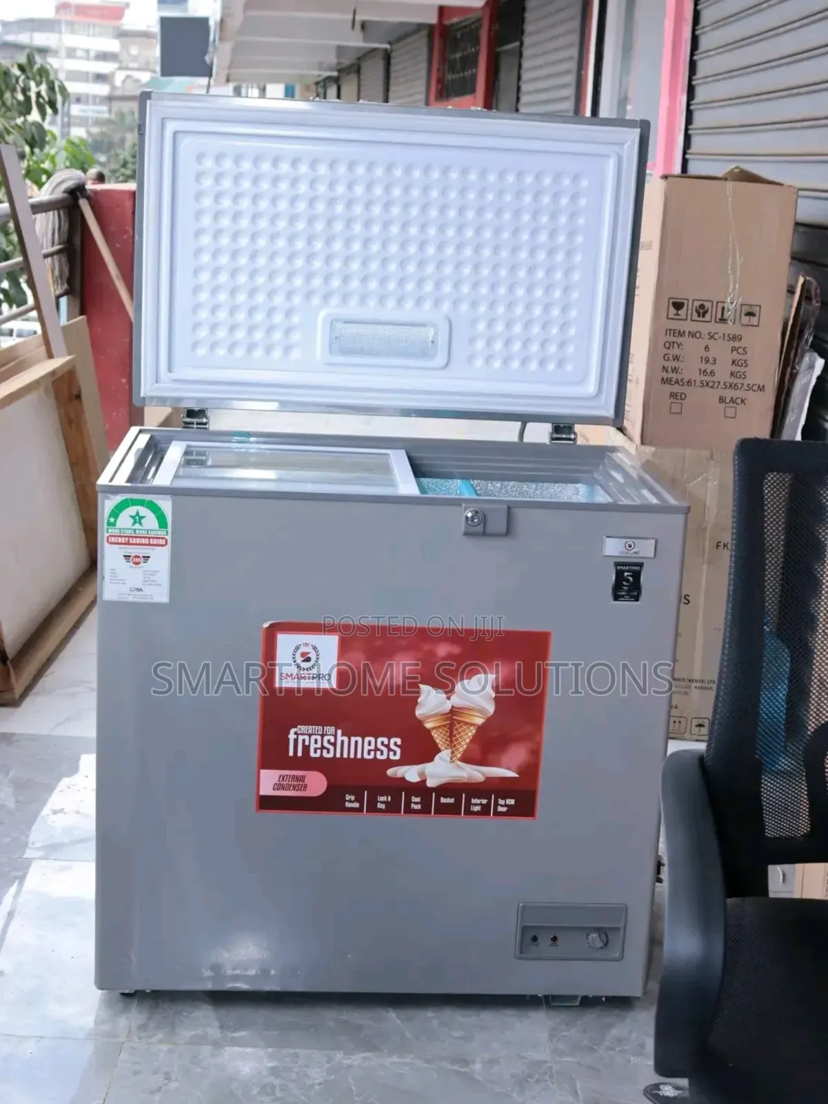 225 Litres Smart Pro SCF-275g Chest Freezer