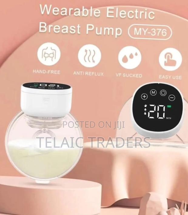 2/1pcs Electric Breast Pumps Portable Hands Free Wearable Breast Pump