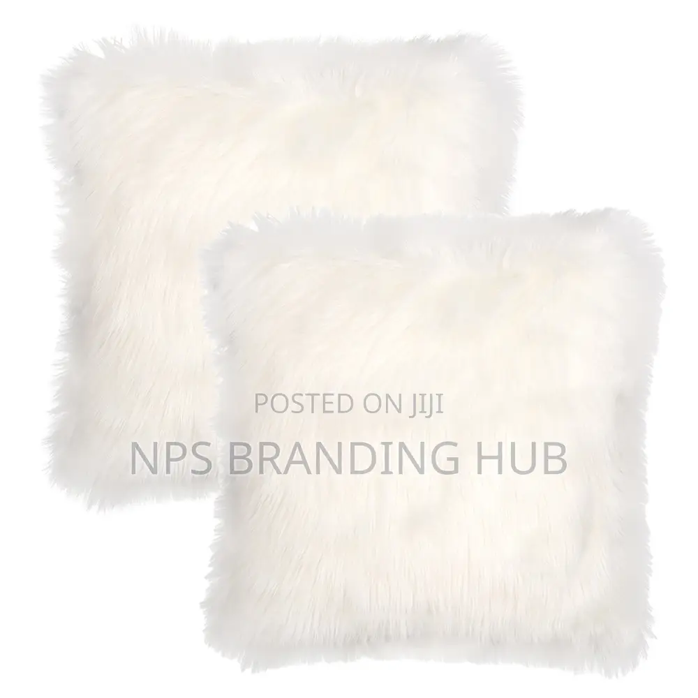Wool Plush Cushion Pillow Cover,Fluffy Pillow Cover (Stda)