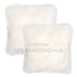 Wool Plush Cushion Pillow Cover,Fluffy Pillow Cover (Stda)