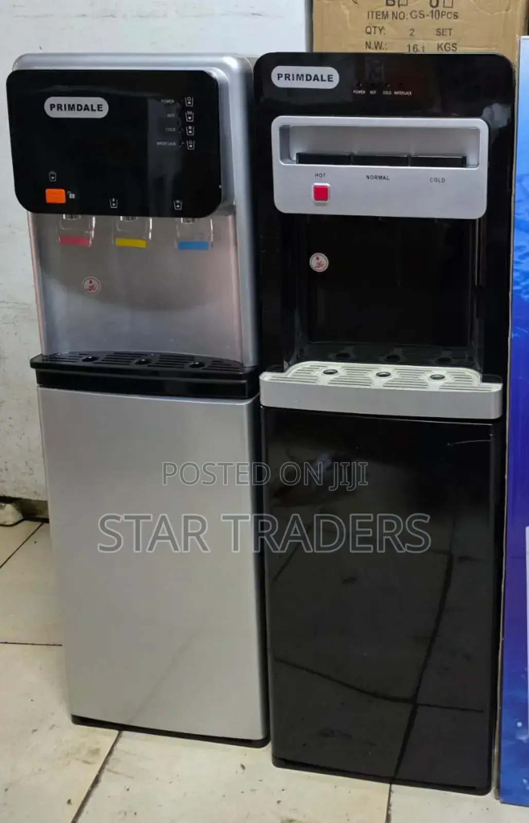 Primidale 3taps Hot,Cold and Normal Bottom Load Dispenser
