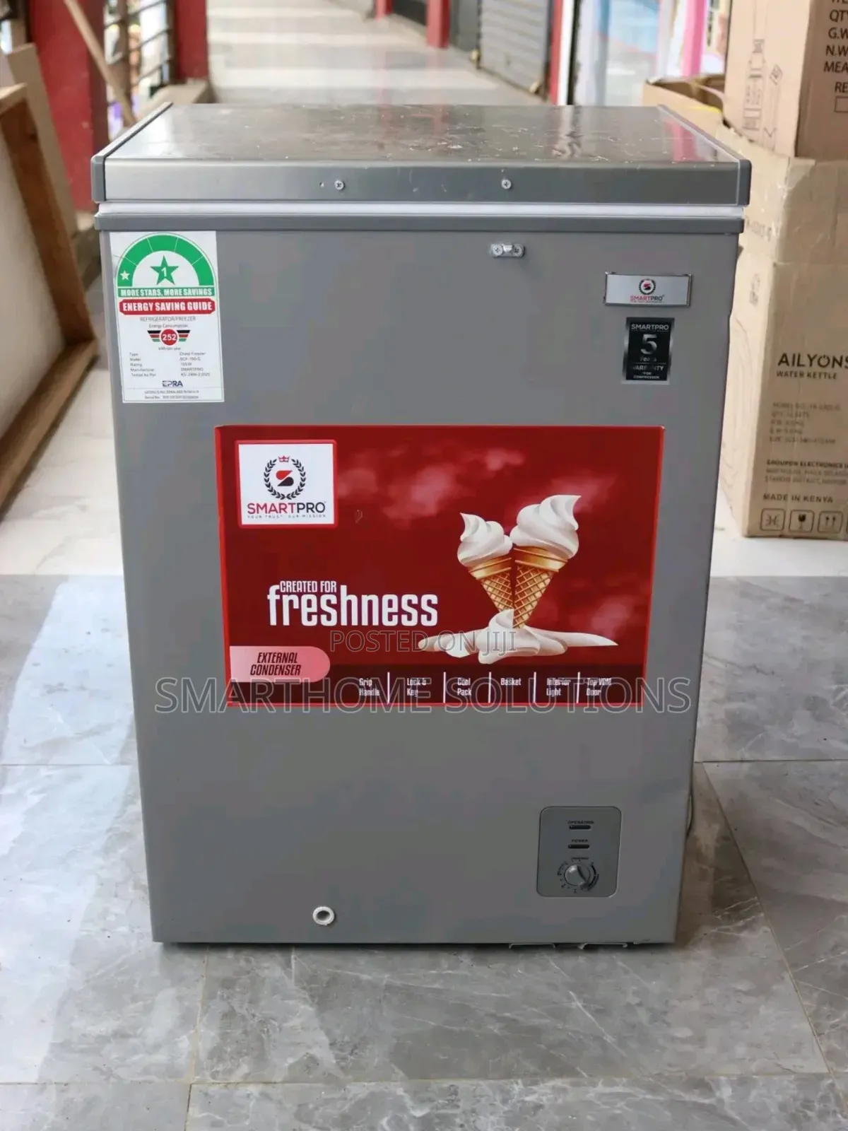 110 Litres Smart Pro SCF-150g Freezer