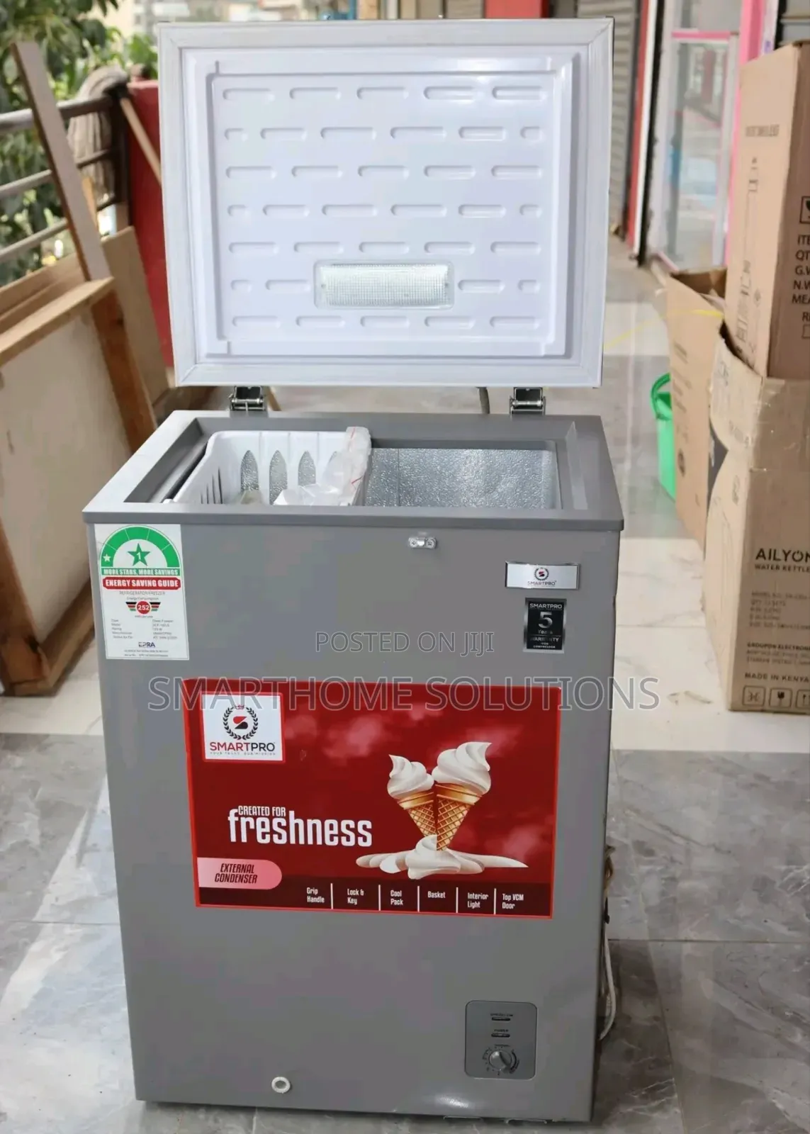 Smart Pro 110 Litres Scf‐150g Freezer – Compact Reliable