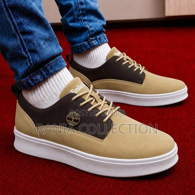 New Beige and Coffee Timberland Casual