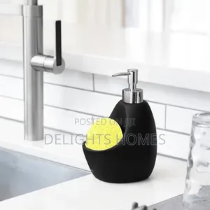 Fancy Single Cube Ceramic Lotion / Soap Dispenser-Pa