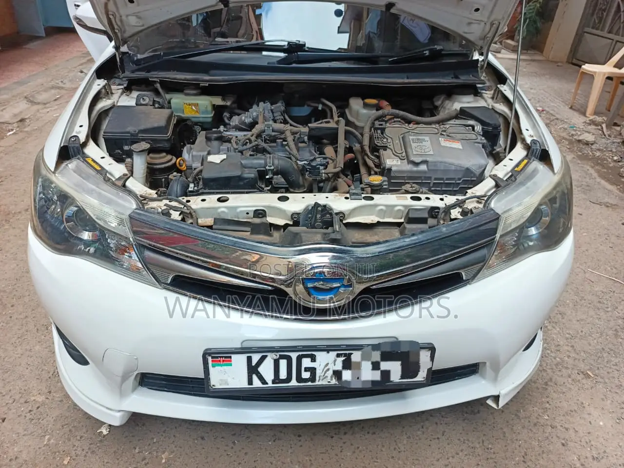 Toyota Corolla Fielder 2014 White