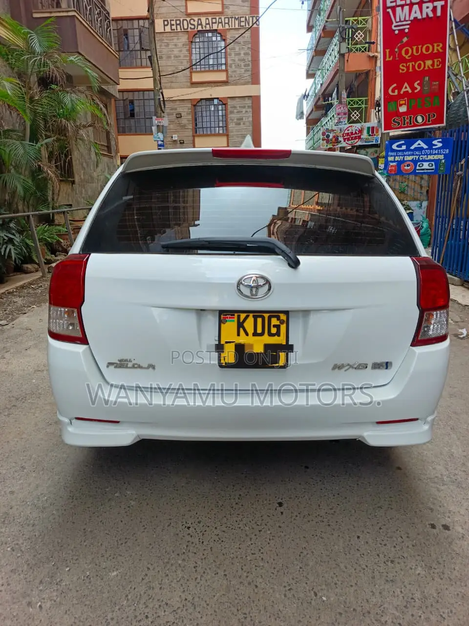Toyota Corolla Fielder 2014 White