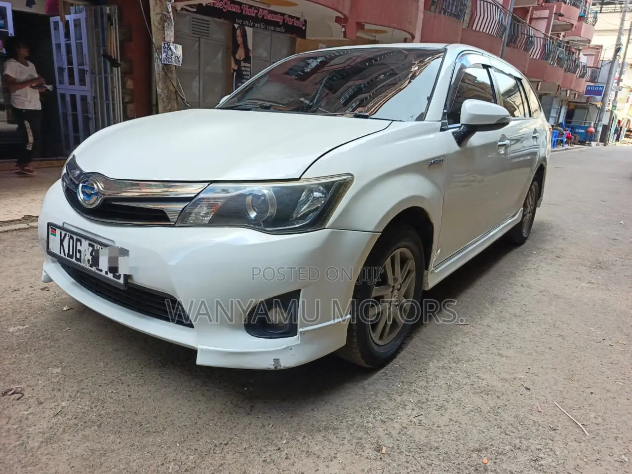 Toyota Corolla Fielder 2014 White