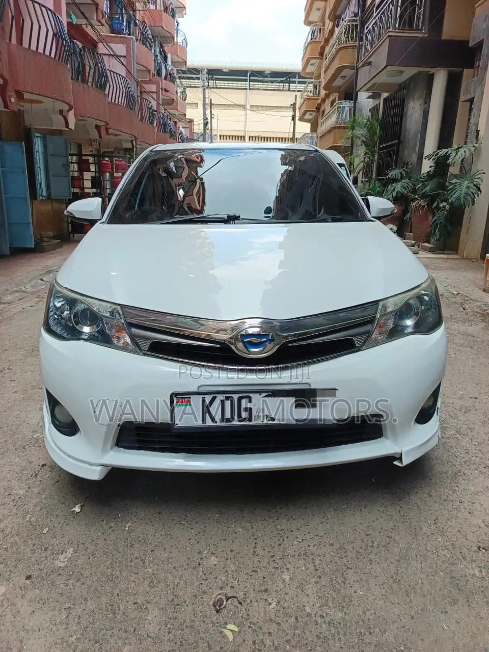 Toyota Corolla Fielder 2014 White