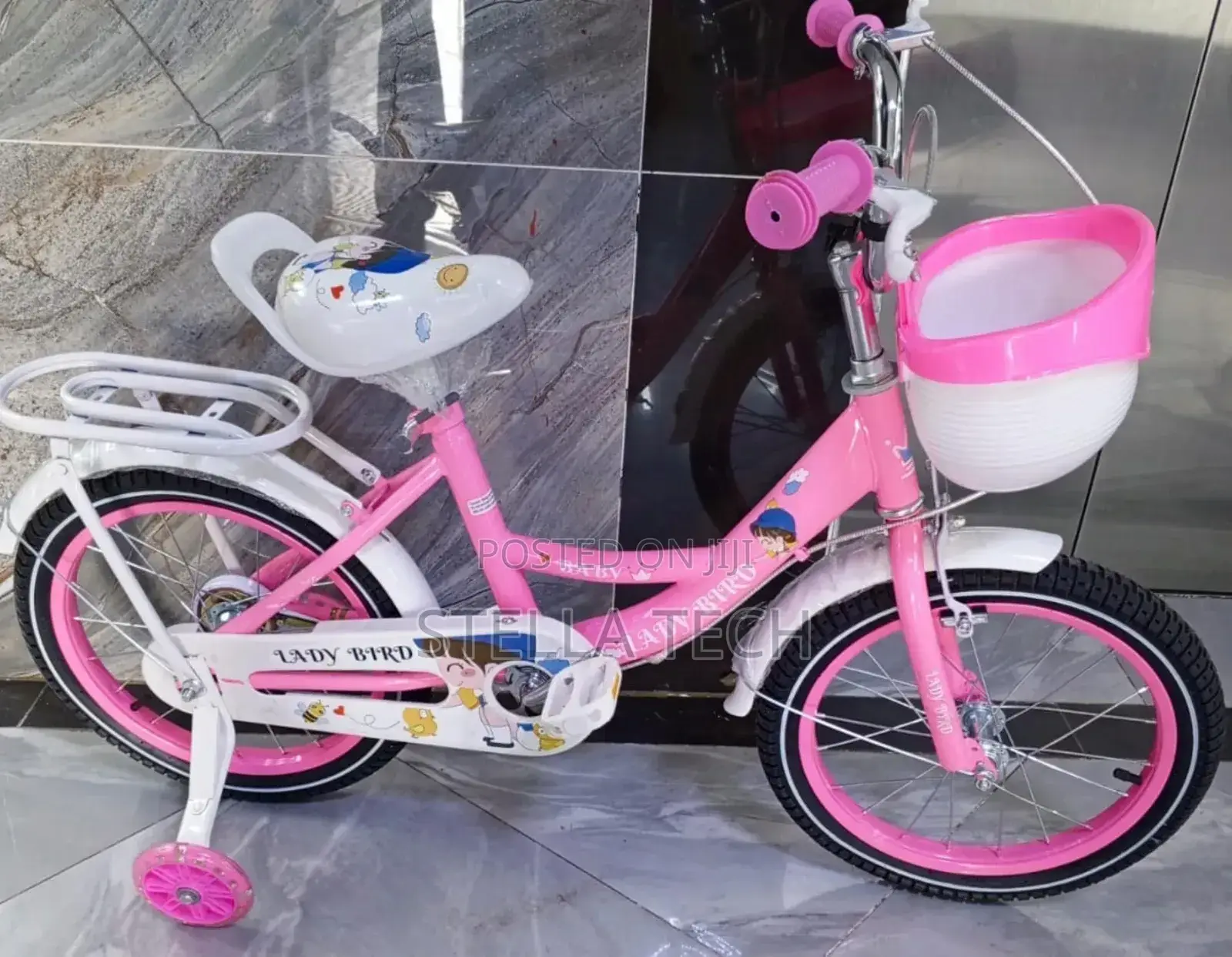 Ladybird Bikes Size 16 With Trainer Wheels