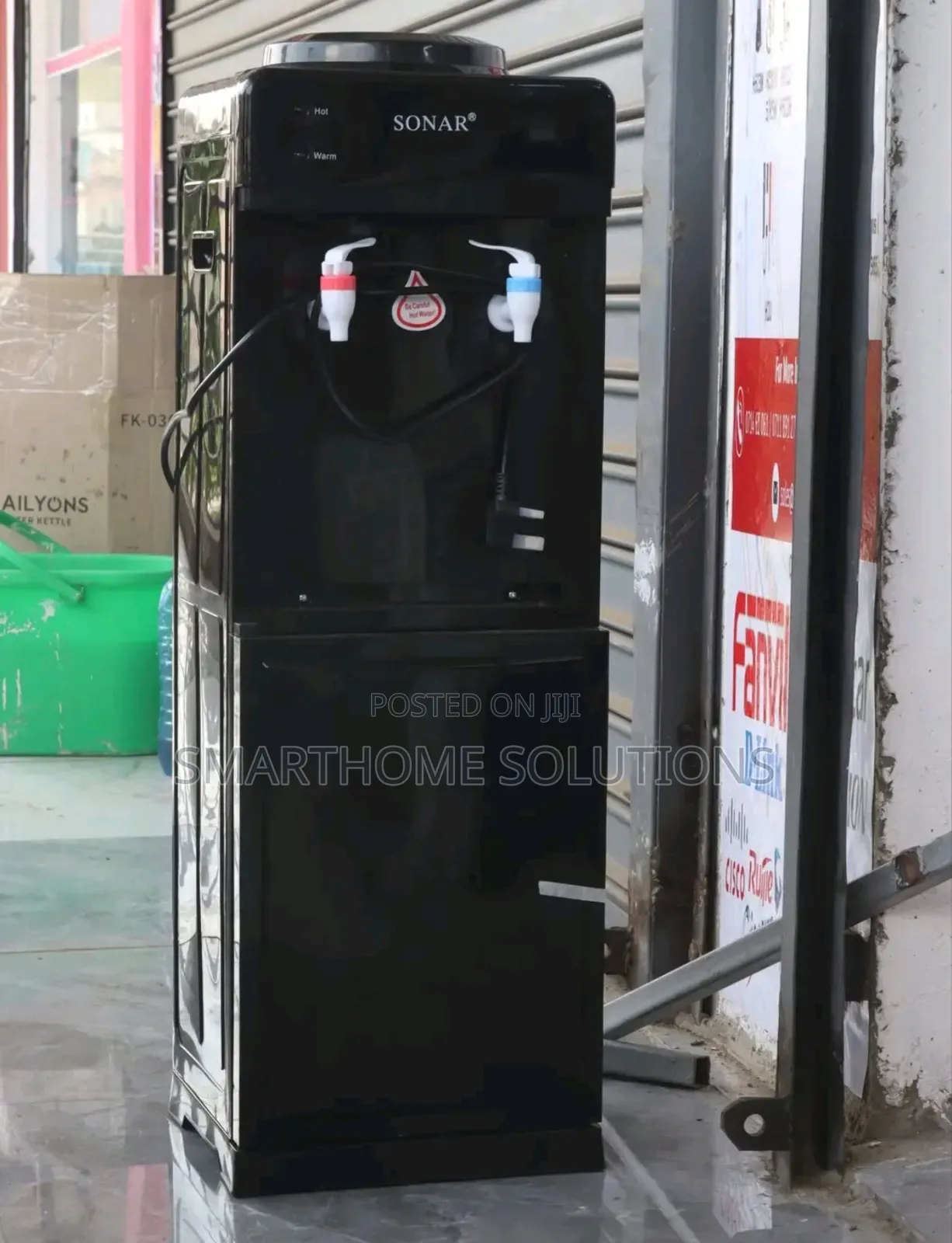 Black Sonar B3 Hot and Normal Free Standing Water Dispenser