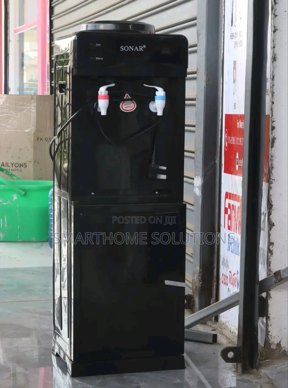 Black Sonar B3 Hot and Normal Free Standing Water Dispenser