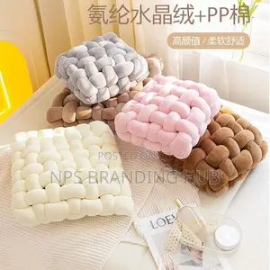 Scandinavian Cushion Woven Pillow Square Sofa 30cm X33 (Stda