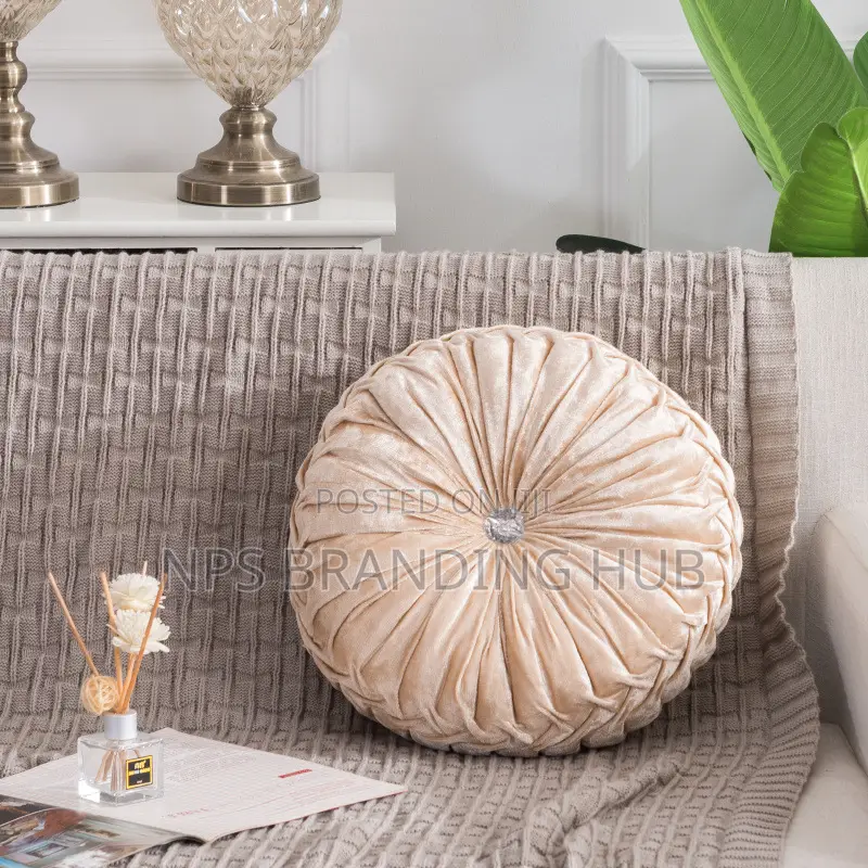 Big Size European Round Pillow, Cushion, Wheel Pillow (Stda)