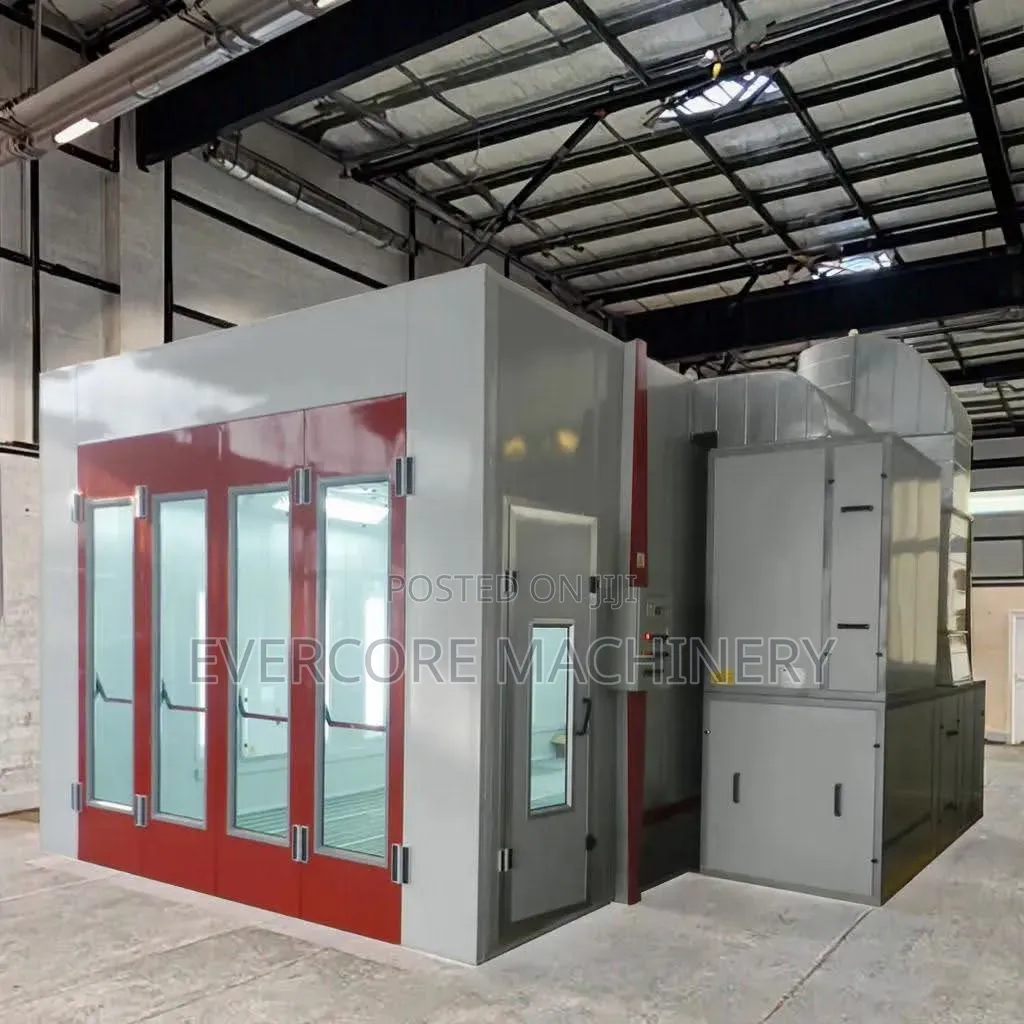 Industrial Paint Spray Booth Machine Diesel Heated And Electric Power.