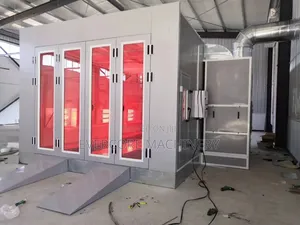 Industrial Paint Spray Booth Machine Diesel Heated And Electric Power.