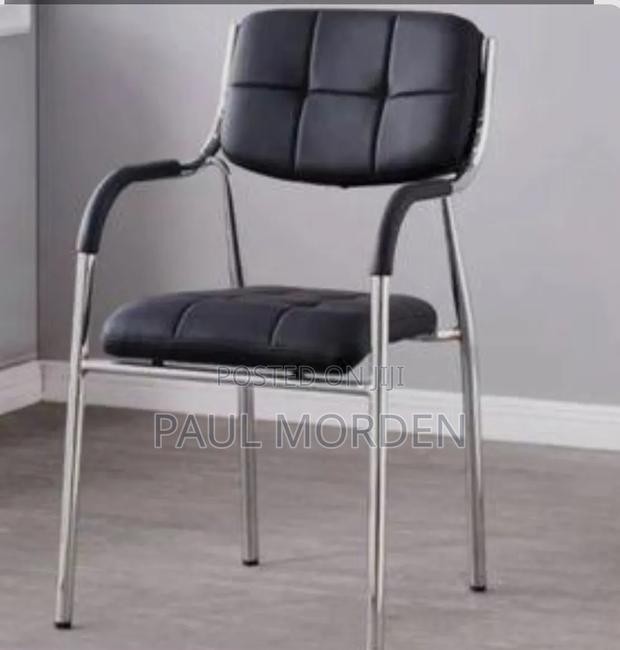 Black Visitors Office Chair